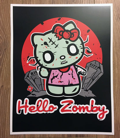 Zombie Pet Art Print